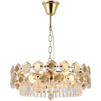 Lampa wisząca Gloria E14 złoty