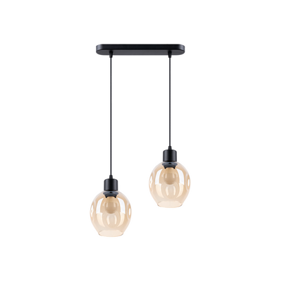 Lampa wisząca Amber 2 bursztyn