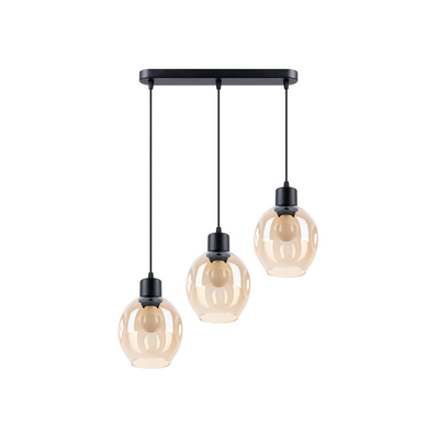 Lampa wisząca Amber 3 bursztyn