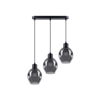 Lampa wisząca Amber 3 grafit