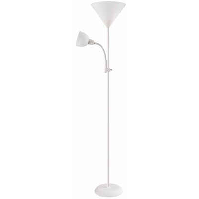 Lampa podłogowa Kama E27 biały