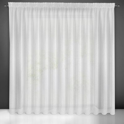Firana gotowa Sibel na taśmie 300 x 250 cm biały