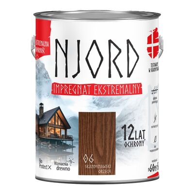 Impregnat ekstremalny skandynawski orzech 5 l Njord