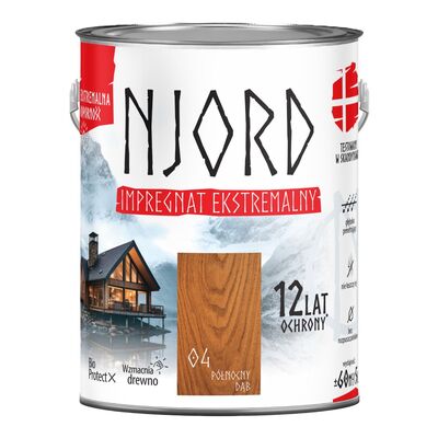 Impregnat ekstremalny północny dąb 5 l Njord