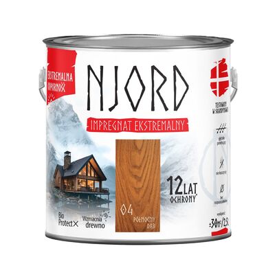 Impregnat ekstremalny północny dąb 2,5 l Njord
