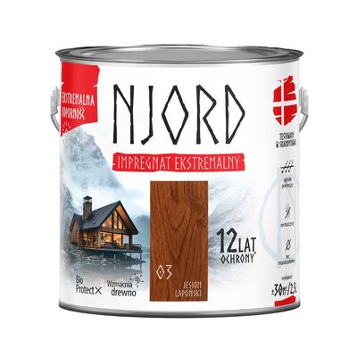 Impregnat ekstremalny jesion lapoński 2,5 l Njord