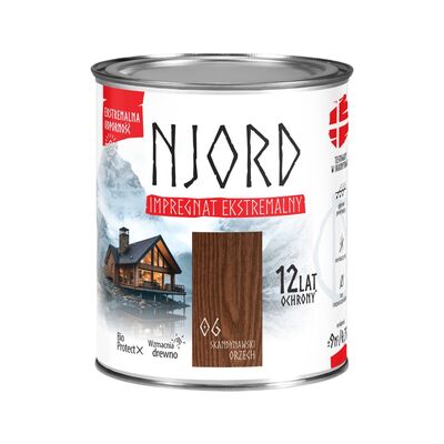 Impregnat ekstremalny skandynawski orzech 0,75 l Njord
