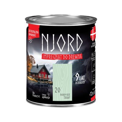 Impregnat do drewna nordyckie trawy 0,75 l Njord