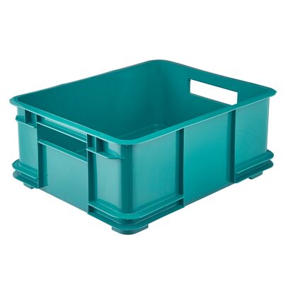 Pojemik Bruno Eco-Line Euro-Box L 43 x 35 x 17,5 cm 20,5 l niebieski