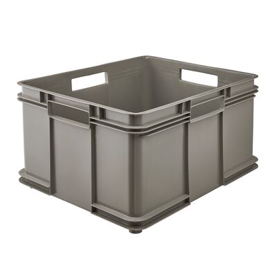 Pojemik Bruno Eco-Line Euro-Box XXL 52 x 43 x 28 cm 54 l szary