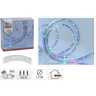 Wąż ozdobny LED 9 m multikolor RGB 8 funkcji