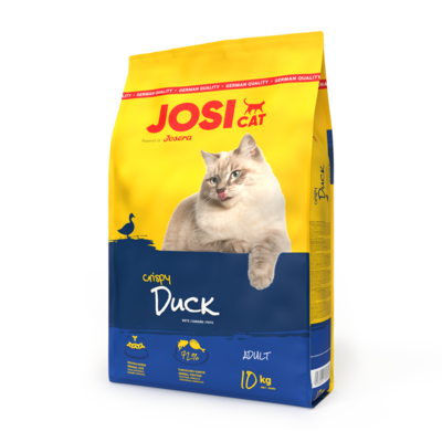 Sucha karma dla kotów JosiCat Crispy Duck 10 kg JOSERA