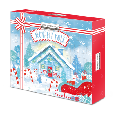 Kalendarz adwentowy tealight mix 24 sztuki 34 x 30 x 3,5 cm Yankee Candle