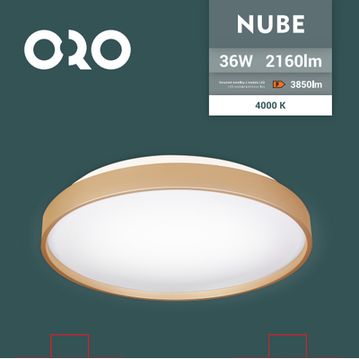 Plafon ORO NUBE GOLD 36W DW