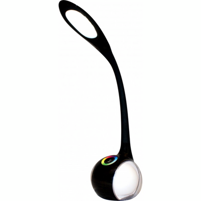 Lampka biurkowa LED Magic I 7 W 12 x 54 cm czarna