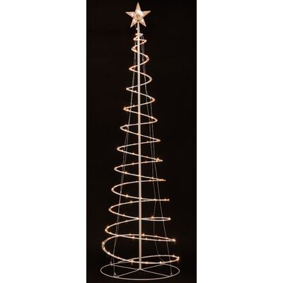 Choinka zewnętrzna 100 LED Bright ciepły biały 150 cm