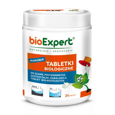 Tabletki do szamba i oczyszczalni 24 szt. bioExpert