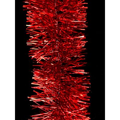 Łańcuch choinkowy 200 x 7 cm czerwony