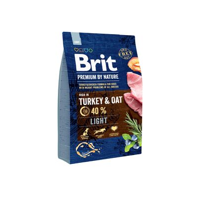 Karma sucha dla psa PREMIUM BY NATURE Light 3 kg Brit