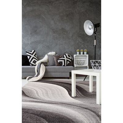 Dywan Sky 160 x 230 cm fale szare frise