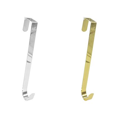 Wieszak metalowy 31,5 x 2,3 cm srebrny / złoty