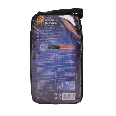 Linka holownicza elastyczna 33 x 16 x 5 cm 2000 kg