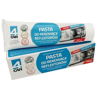 Pasta do renowacji reflektorów 150g 4Car Premium Quality