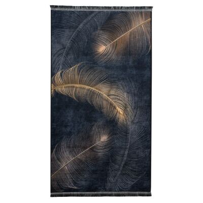 Dywan drukowany JUKO petra 80 x 140 cm czarny