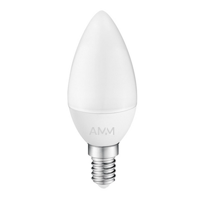 Żarówka LED AMM-E14-C37-4,9W-WW barwa ciepła