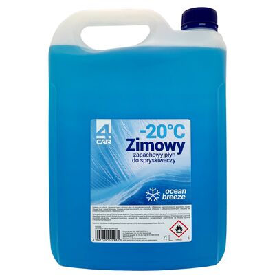 Płyn spryskiwaczy zimowy -20st.C zapachowy 4 l 4Car