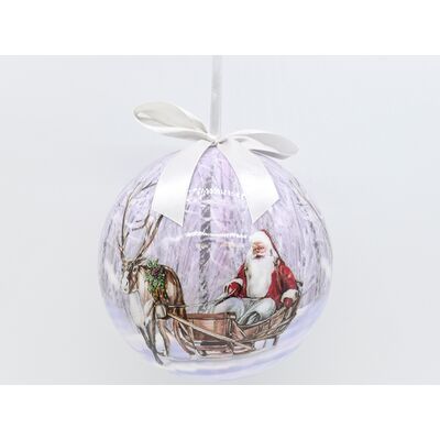 Bombka styropianowa 15 cm mix wzorów