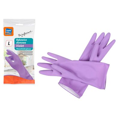Rękawice domowe Violet L