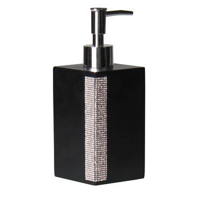 Dozownik Chiq 7 x 18 cm czarny