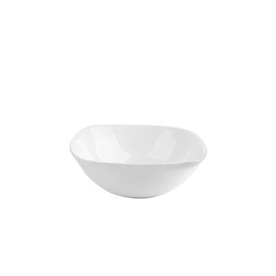 Salaterka szklana White Harmony 12,5 x 4,3 cm