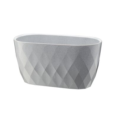 Osłonka KARO OWALNA 29 cm 29381 szary
