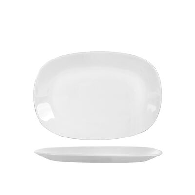 Półmisek szklany White Harmony 23 x 16 cm