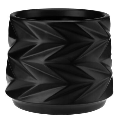 Osłonka ceramiczna SOPHIA 17 cm 26935 czarny