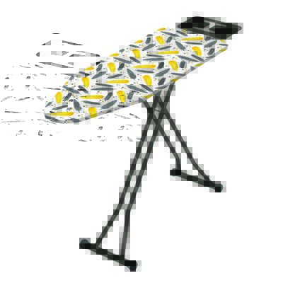 Deska do prasowania ELENA 38 x 110 cm zółto-czarna