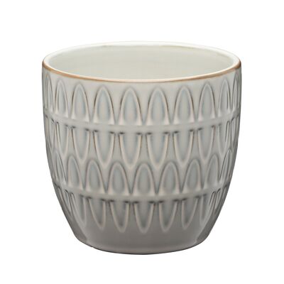 Osłonka ceramiczna OLIMPIA 12 cm 28575 kremowy