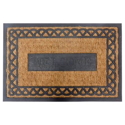 Wycieraczka Panama Welcome kokos guma 40 x 60 cm