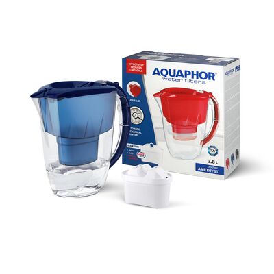 Dzbanek filtrujący Amethyst 2,8 l + wkład Maxfor Plus granatowy Aquaphor