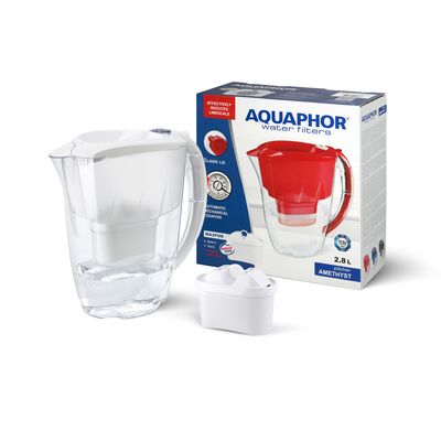 Dzbanek filtrujący Amethyst 2,8 l+ wkład Maxfor Plus biały Aquaphor