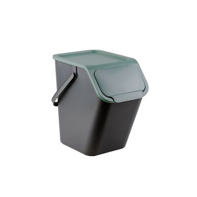 Pojemnik do segregacji BINI BASIC 25 l zielony