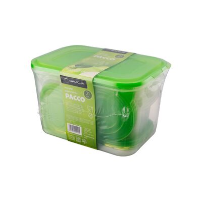 Komplet pojemników PACCO 21 szt.