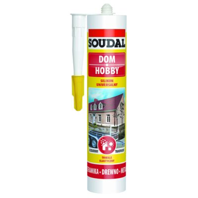 Silikon uniwersalny szary 300 ml