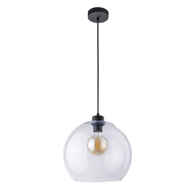 Lampa wisząca CUBUS 1x E27 TRANSPARENT