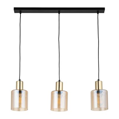 Lampa wisząca SIERRA GOLD 3x E27 listwa