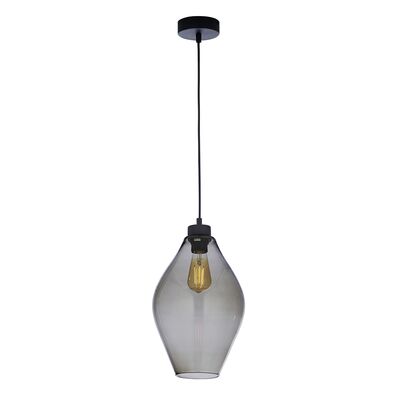 Lampa wisząca TULON 1x E27 GRAFIT
