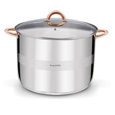 Garnek wysoki FARO 34 x 24 cm 21 l COPPER indukcja KönigHOFFER