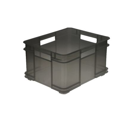 Pojemnik Euro-box XL BRUNO 43 x 35 x 24 crystal grey